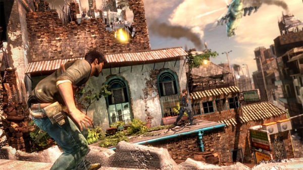 Uncharted 2: Coming up from behind