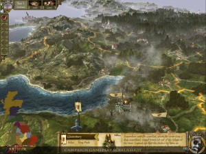 King Arthur: The Roleplaying Wargame - The campaing map