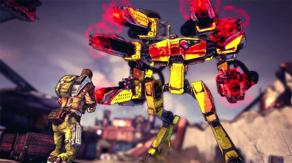 Borderlands 2: Big-ass Robot boss!