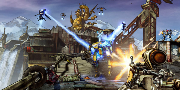 Borderlands 2: Die, robot, die!