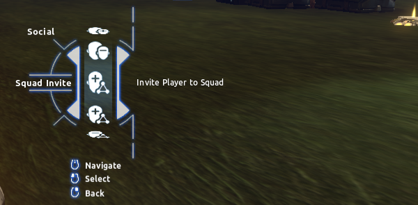 Social > Squad Invite